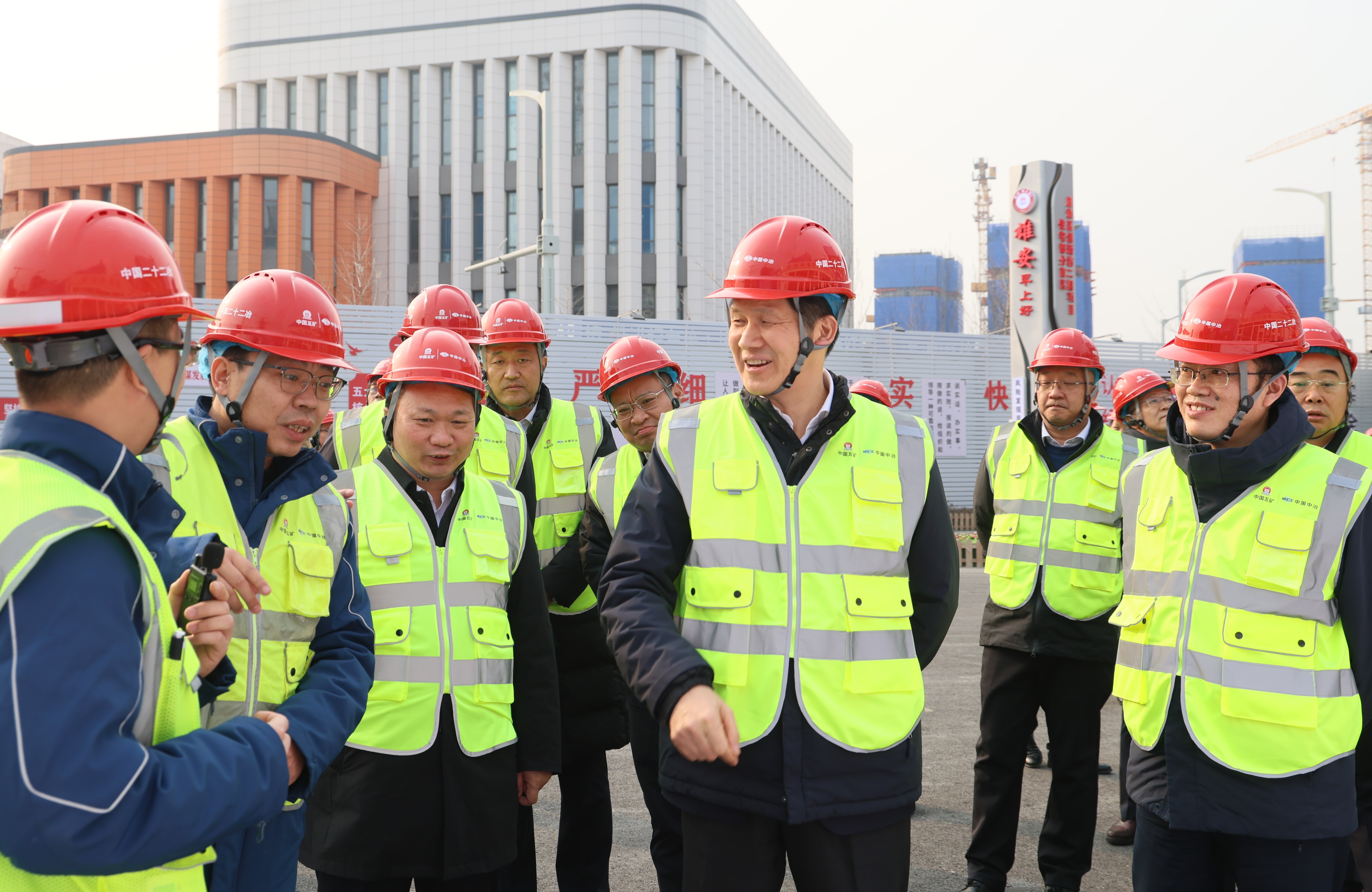 參觀雄安創(chuàng)新坊項(xiàng)目